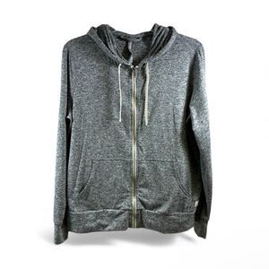 Vuori Halo Performance Hoodie 2.0 in Heathered Gray Size M